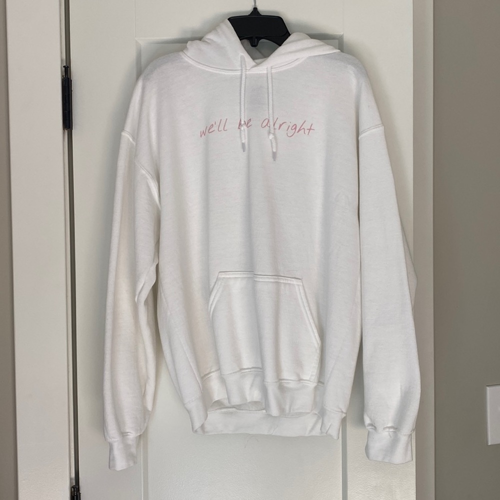 Harry Styles “We’ll be alright” White Hoodie